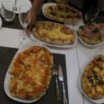 Photo Pizza with wine