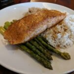 Photo Good wine with salmon